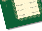 Luxury Nikkah Contract, Digital Printable Personalized Customized Nikkah Certificate, Custom Nikah Nama, Islamic Wedding Contract. NN113