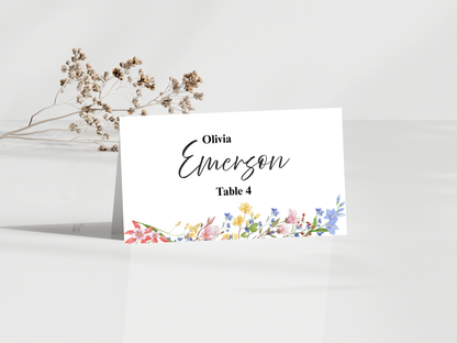 Wedding Thank you Card, Menu Card, Table Card. WI364