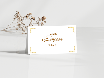 Wedding Thank you Card, Menu Card, Table Card. WI298