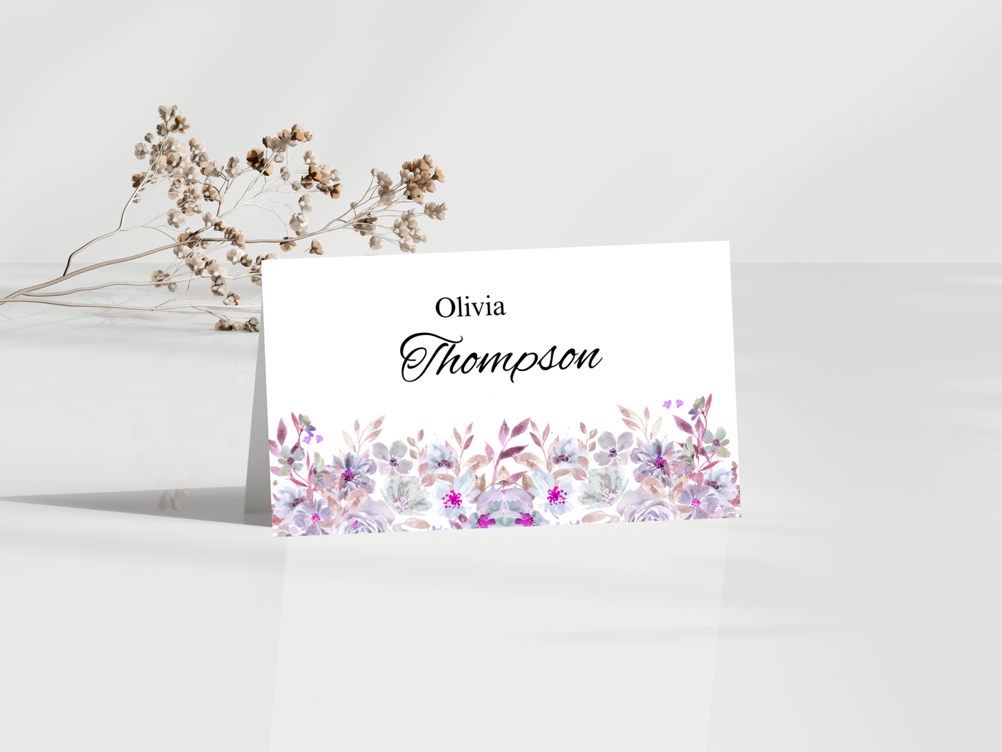 Wedding Thank you Card, Menu Card, Table Card. WI320