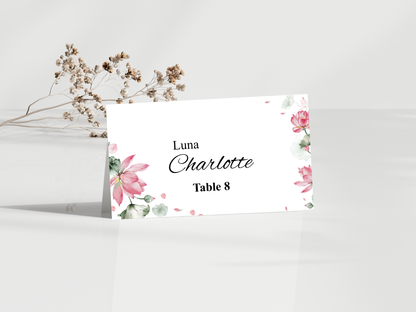 Wedding Thank you Card, Menu Card, Table Card. WI312