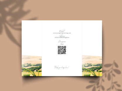 Venue Wedding Invitation Template | Editable Wedding Invite | Printable Digital Download | Elegant Wedding Card. WI160