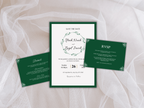 Wedding Invitation Set, RSVP, Wedding Invitation, Details, Editable, Template, WI253