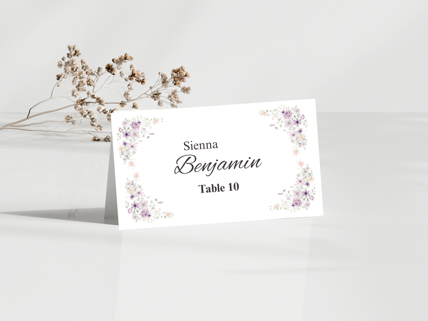 Wedding Thank you Card, Menu Card, Table Card. WI318