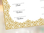 Nikkah Certificate Digital Download Personalised, A4, A3, Template, Editable, Nikkah Nama, Nikkah Contract, Muslim Contract. NN243