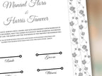Nikkah Contract Template, Printable Nikkah Contract, Editable Nikkahnama, Muslim Wedding Certificate, Digital Download. NN259