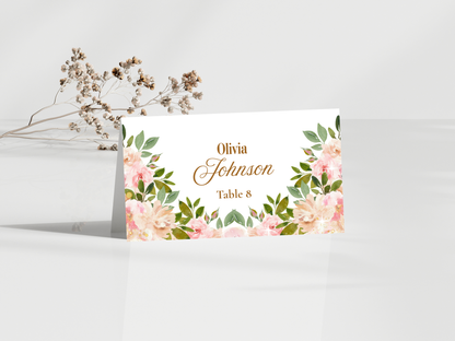Wedding Thank you Card, Menu Card, Table Card. WI300
