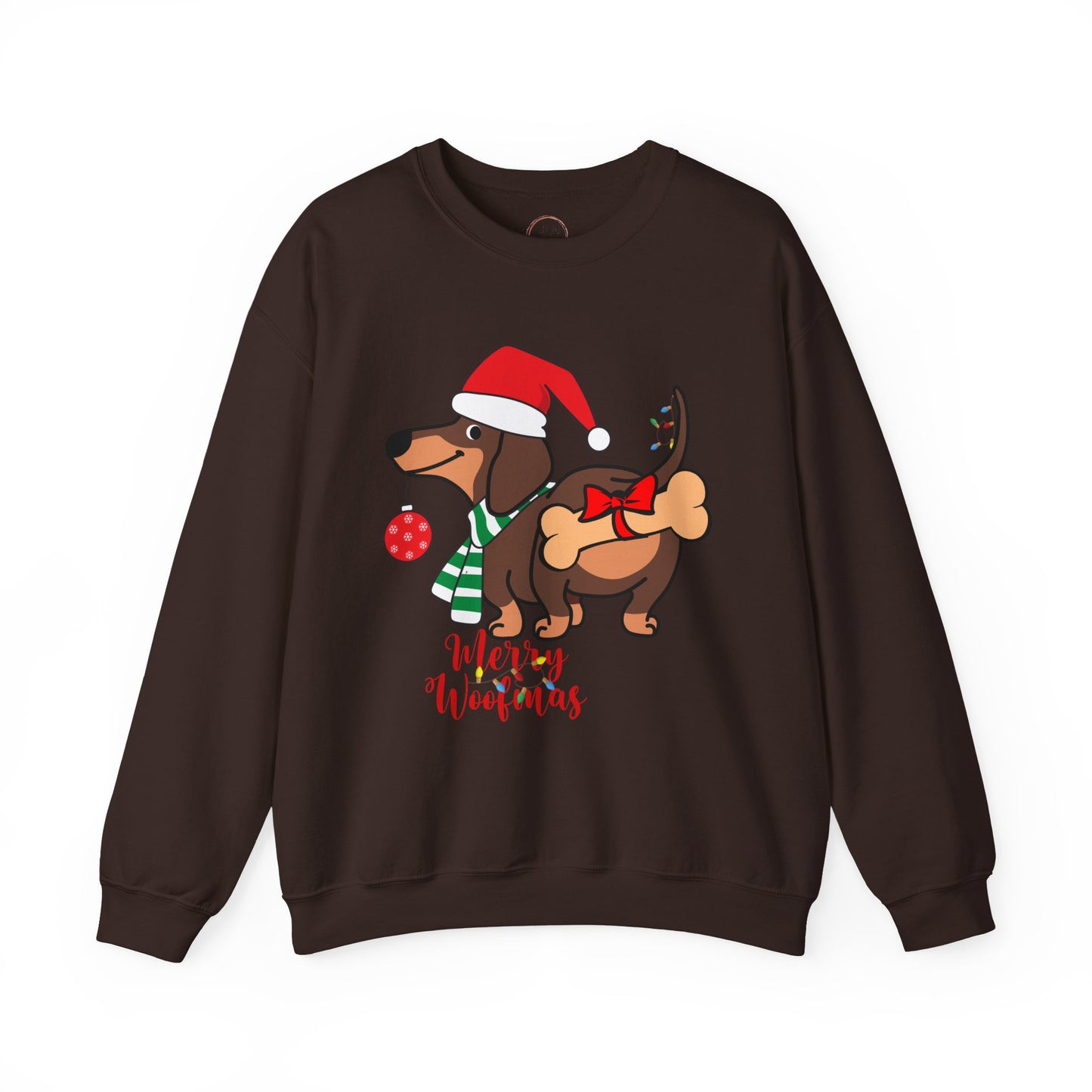 Christmas Dog Crewneck Sweatshirt