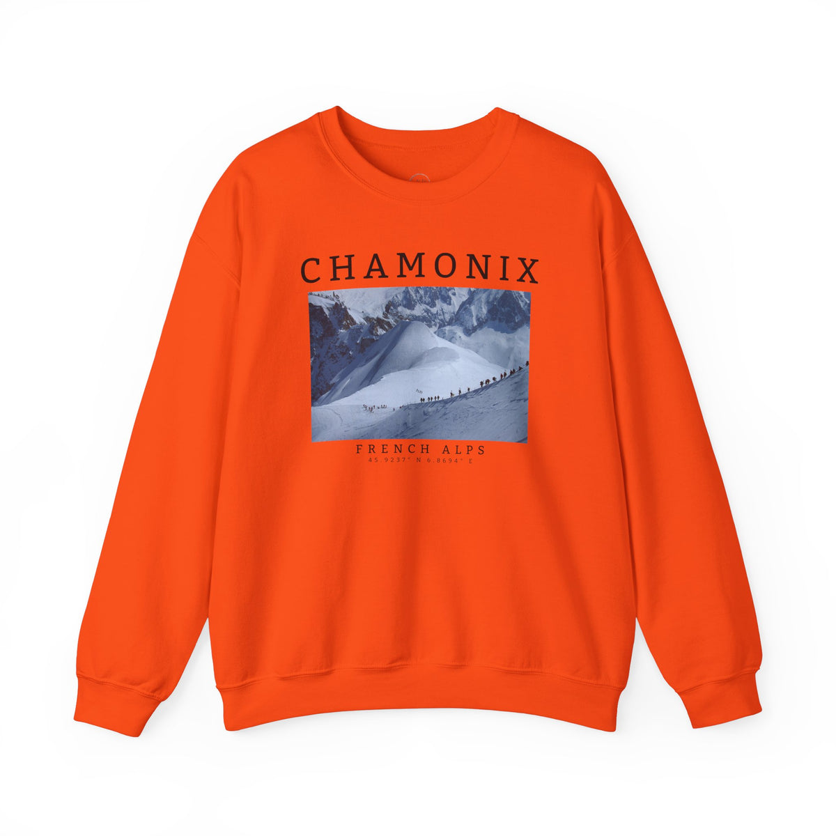 Chamonix Sweatshirt, Chamonix Sweater, Alpine Style Sweatshirt, Ski Sweatshirt Unisex