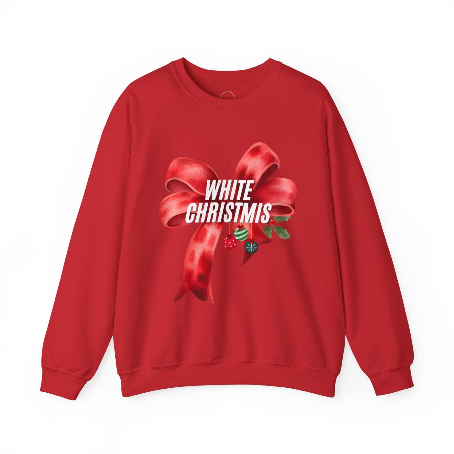 White Christmas Crewneck Sweatshirt