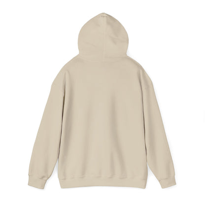 Heart Safety Pin Hoodie, Cozy Sweatshirt, Cute Gift for Her, Valentine's Day Apparel, Casual Streetwear