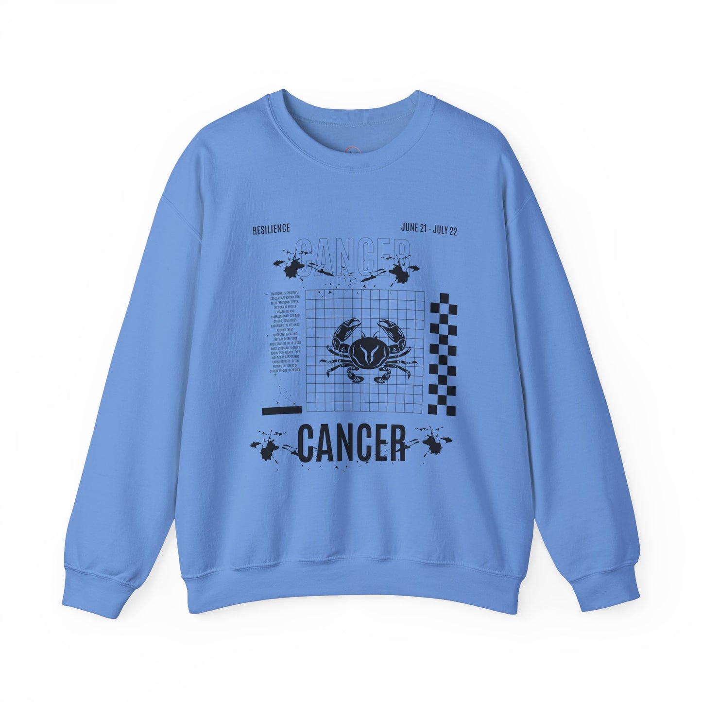 Cancer Zodiac Sweatshirt, Horoscope Unisex Jumper, Astrology Sign Clothing,