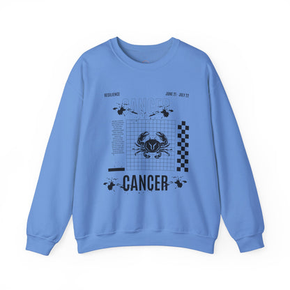 Cancer Zodiac Sweatshirt, Horoscope Unisex Jumper, Astrology Sign Clothing,