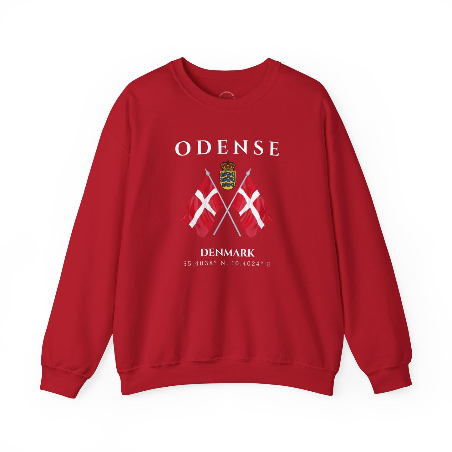 Odense Sweatshirt, Unisex Sweater, Scandinavian, Denmark, gift, Nordic Style, Odense Denmark,