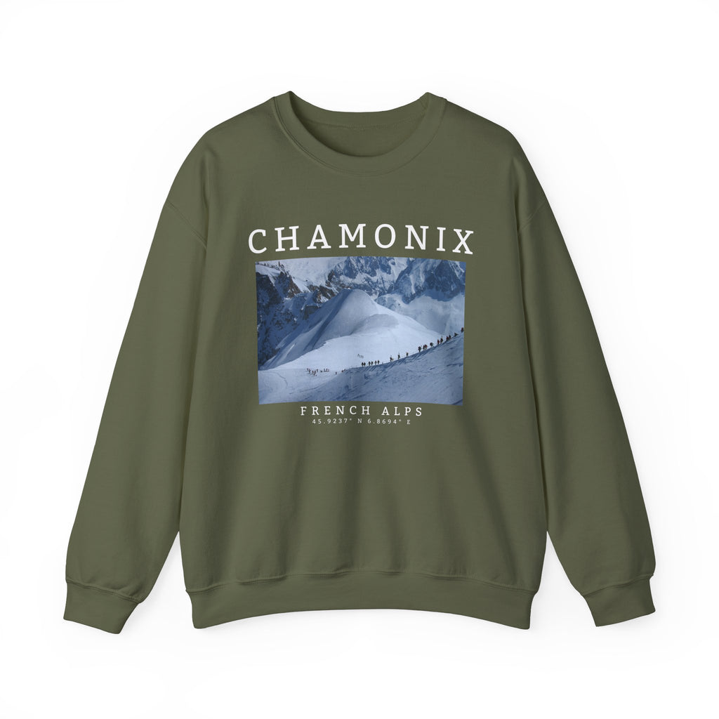 Chamonix Sweatshirt, Chamonix Sweater, Alpine Style Sweatshirt, Ski Sweatshirt Unisex, trendy gift, Alpine ski, Ski resort