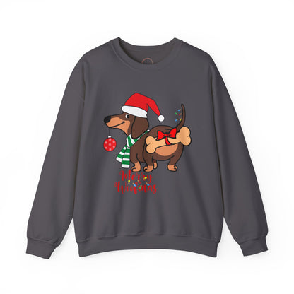 Christmas Dog Crewneck Sweatshirt