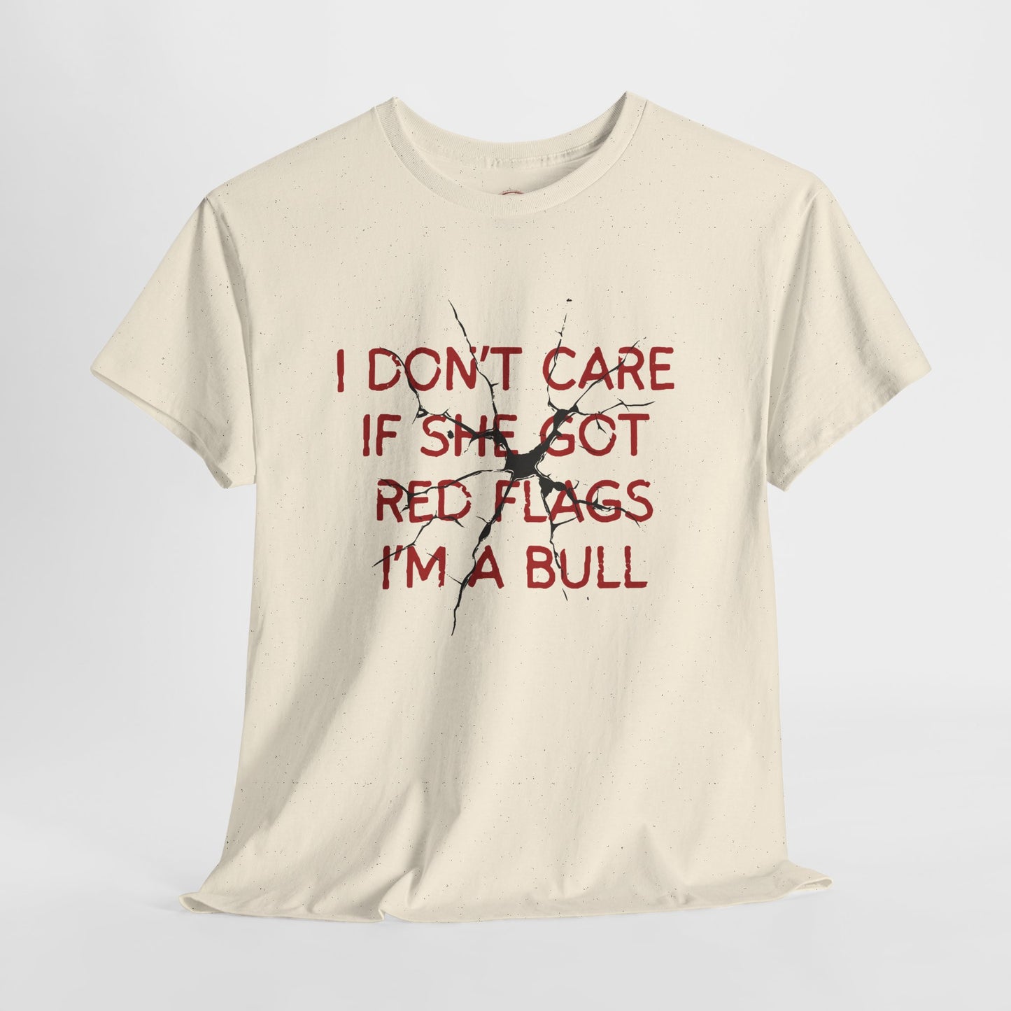 I don't care red flags t shirt men