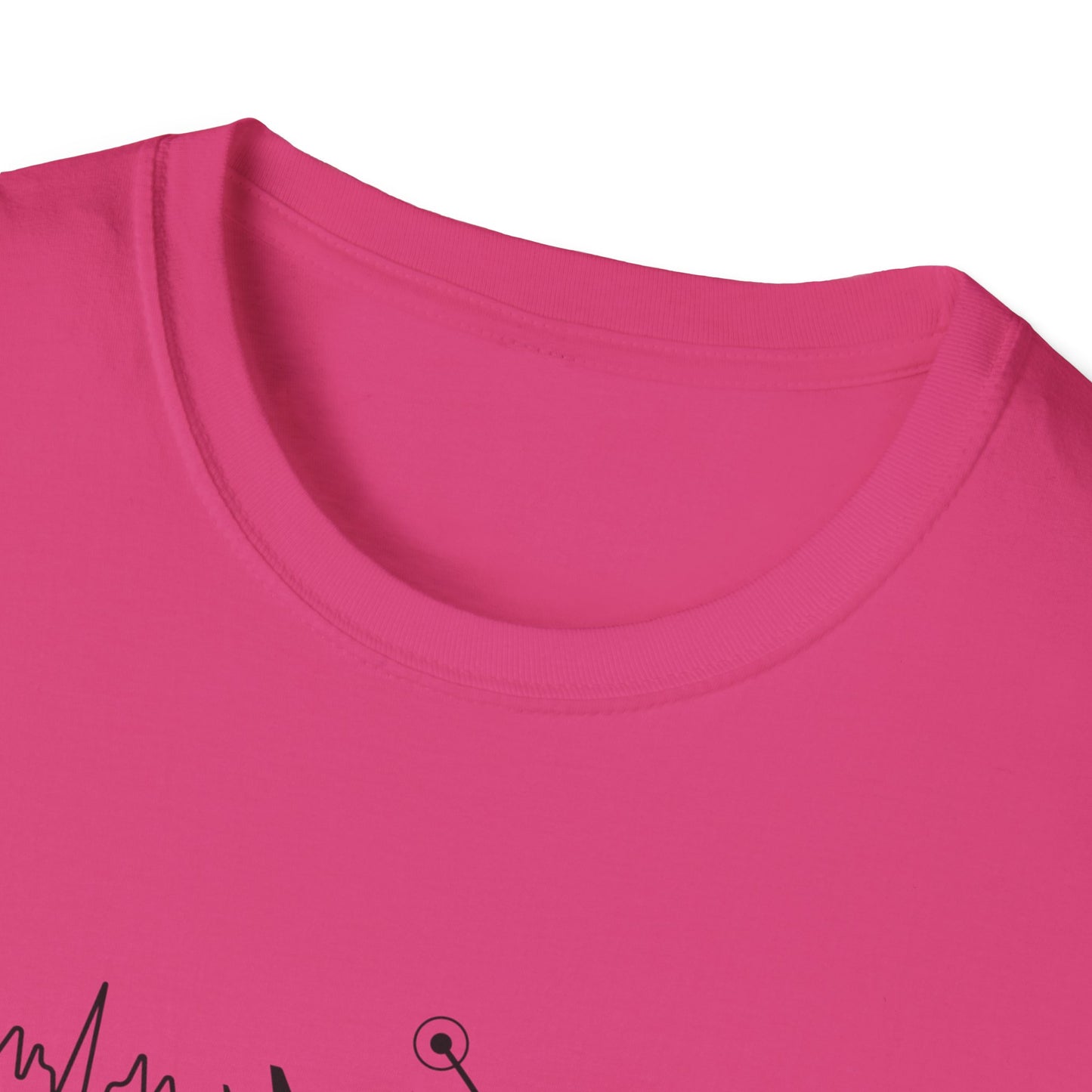 Heartbeats & Healing Unisex T-Shirt, Medical Nurse Doctor Gift
