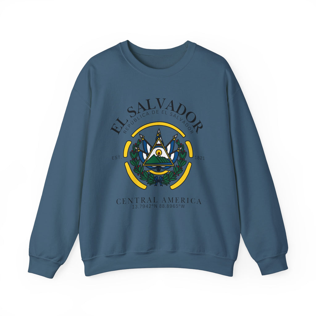 El Salvador Sweatshirt, El Salvador Flag Shirt, Central America