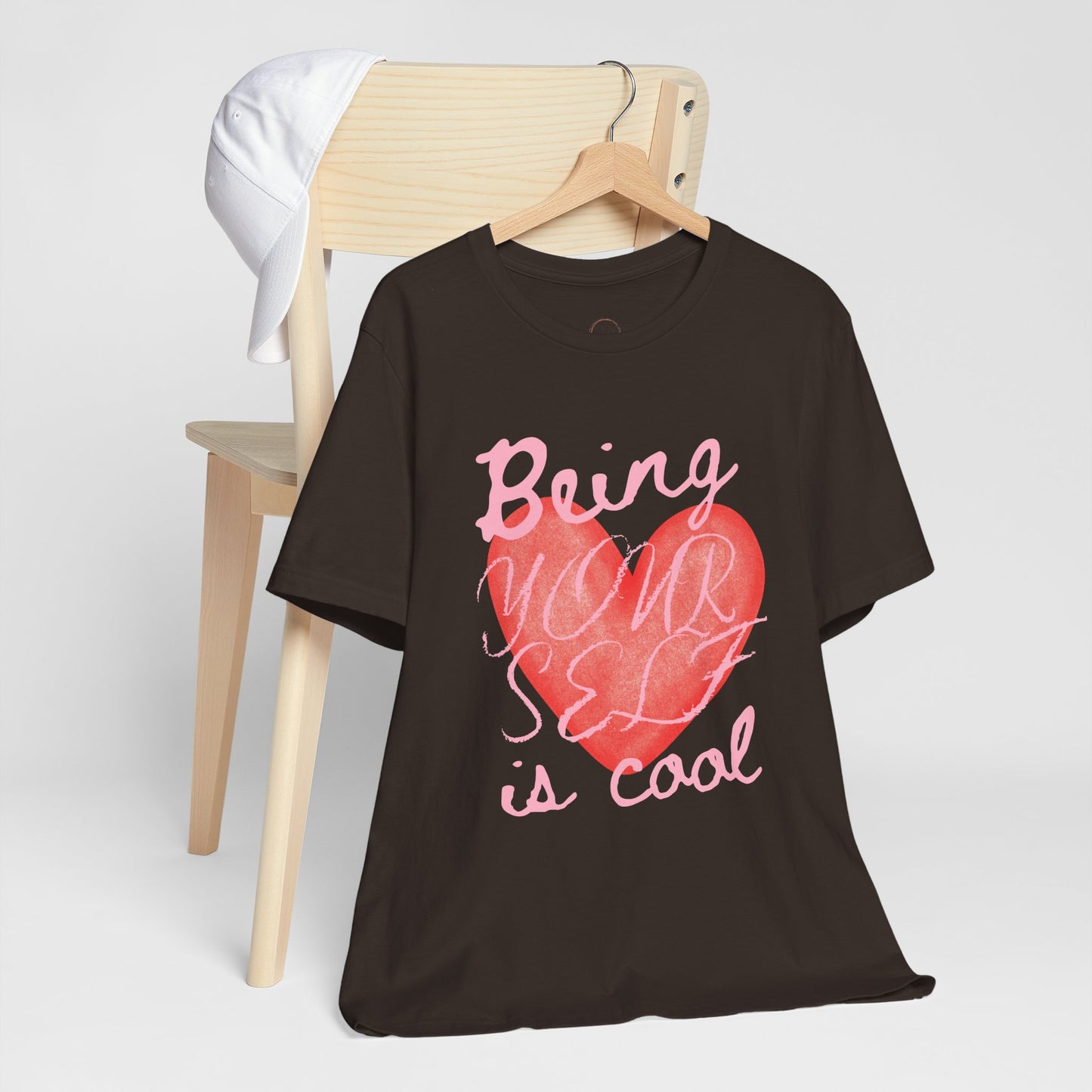 Being Yourself Is Cool Heart Tee