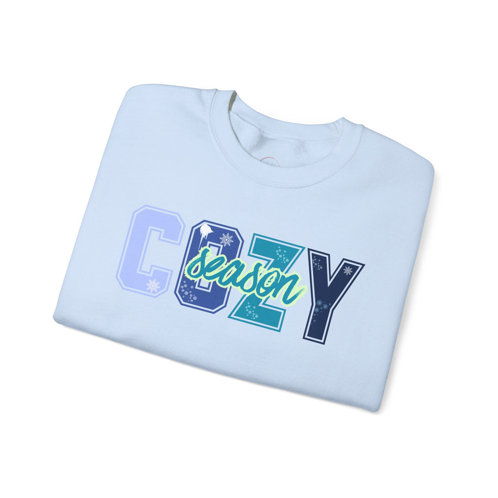 Cozy Season Sweatshirt, Fall Comfort Crewneck Pullover, Autumn Sweater, Unisex