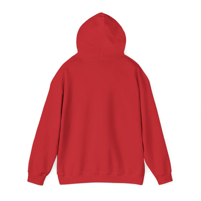 Heart Safety Pin Hoodie, Cozy Sweatshirt, Cute Gift for Her, Valentine's Day Apparel, Casual Streetwear