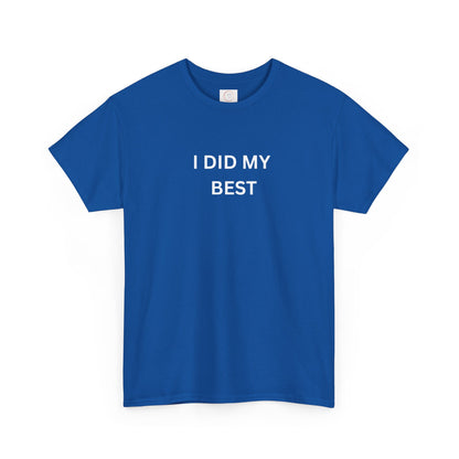 Plain White T-Shirt — Classic Crewneck Cotton Tee
