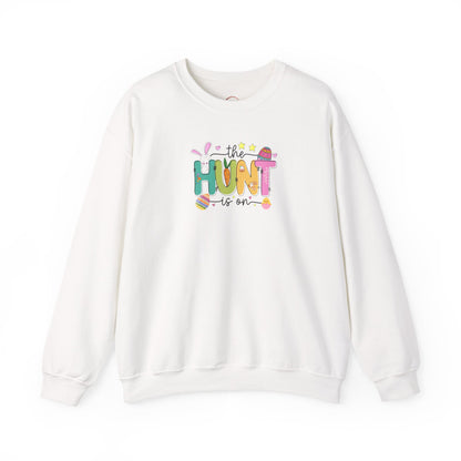Easter 'The Hunt Is On' Crewneck Sweatshirt
