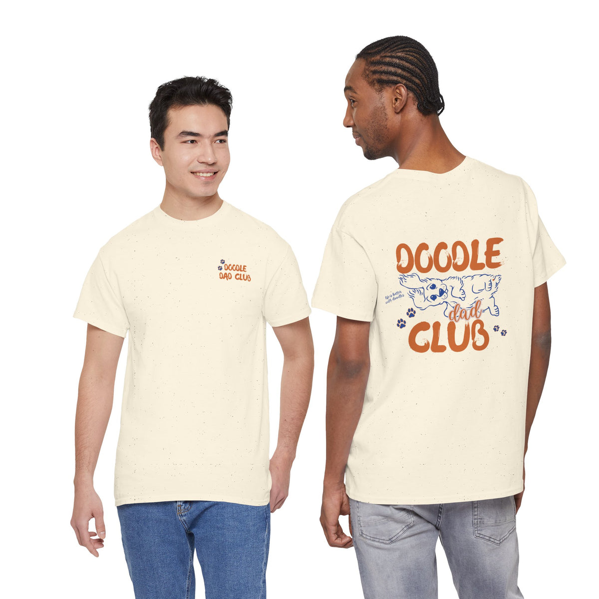Doodle Dog Club T-Shirt — Cute Retro Puppy Graphic Tee