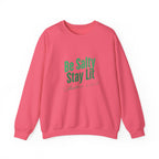 Be Salty Stay Lit Matthew 5:13-14 Christian Sweatshirt - A1 Majestic
