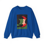 Couple Sweatshirt - Unisex Heavy Blend™ Crewneck Sweatshirt - A1 Majestic