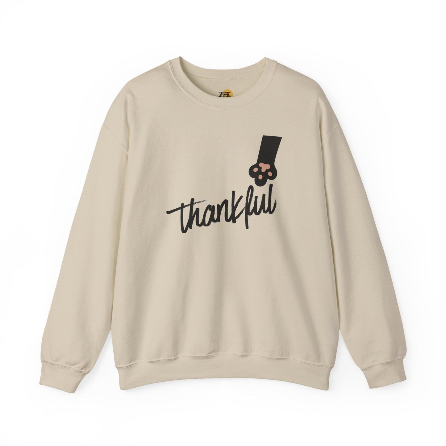 Thankful Crewneck Sweatshirt, Cozy Fall Fashion, Gift for Thanksgiving, Seasonal Apparel, Unisex Sweatshirt