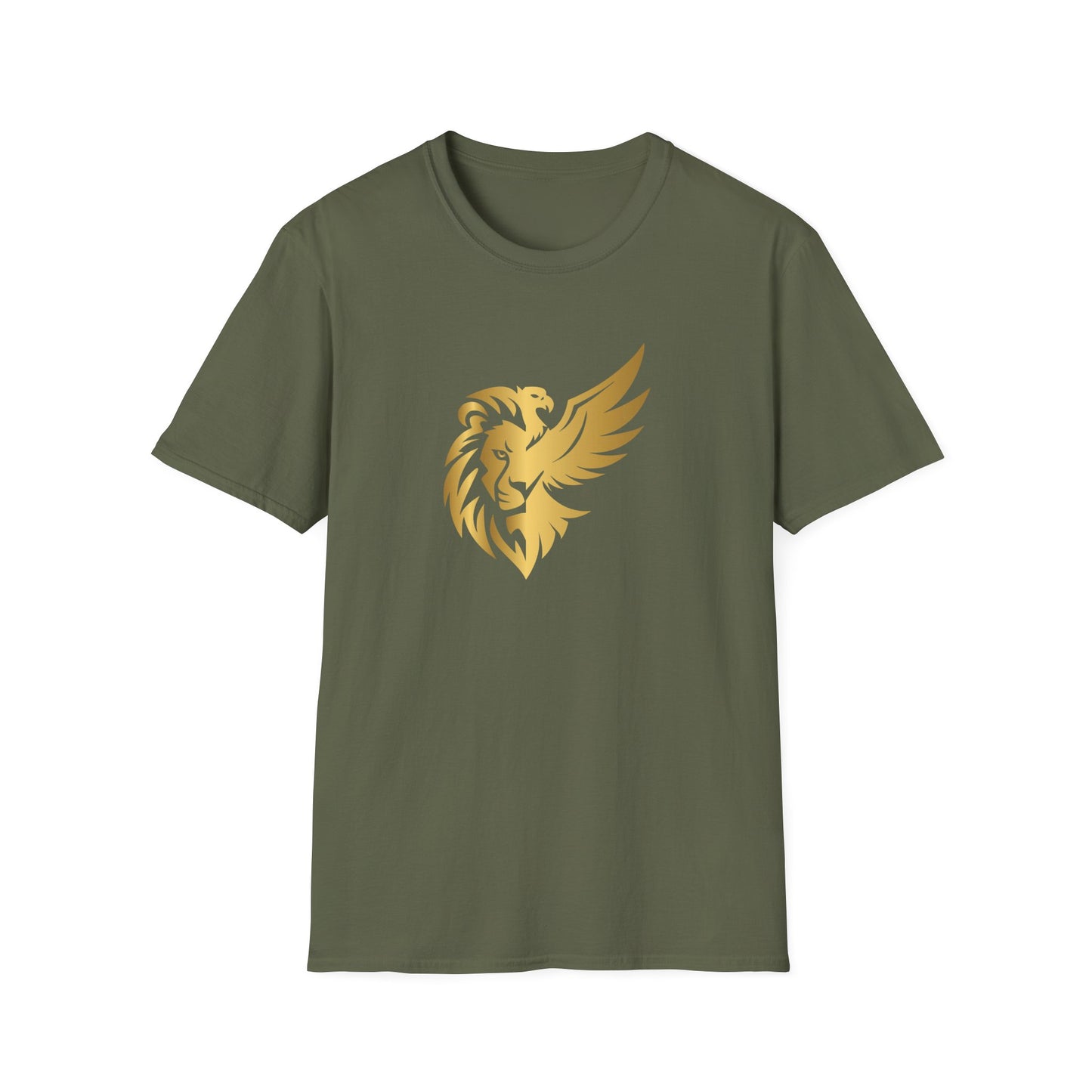 Majestic Lion Wing T-Shirt - Unisex Graphic Tee for Animal Lovers and Adventurers