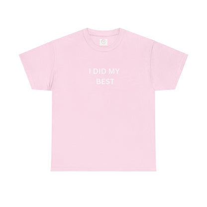 Plain White T-Shirt — Classic Crewneck Cotton Tee