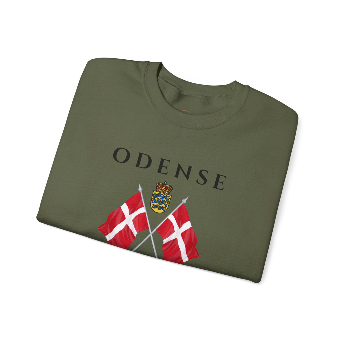 Odense Sweatshirt, Unisex Sweater, Scandinavian, Denmark, gift, Nordic Style, Odense Denmark,