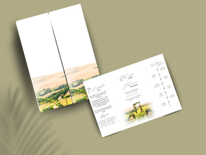 Venue Wedding Invitation Template | Editable Wedding Invite | Printable Digital Download | Elegant Wedding Card. WI160
