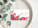 Wedding Menu Template, Editable Place Card & Thank You Note. WI199