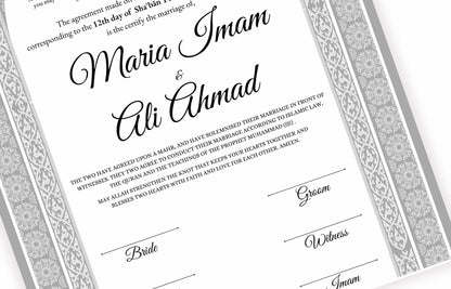 Islamic Marriage Certification nn133