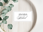 Wedding Menu & Thank You Template | Editable Canva Place Card. WI215