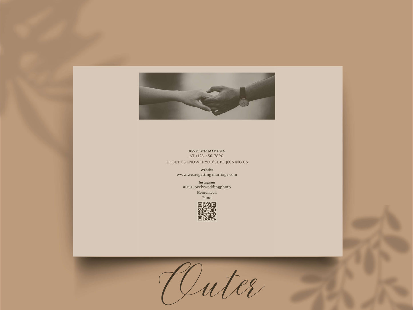 Newspaper Style Wedding Invitation | Gatefold Wedding Card | Vintage Wedding Program with Timeline | Unique Wedding Party Invite. WI136
