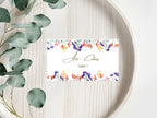 Wedding Menu Template, Thank You Card. WI197