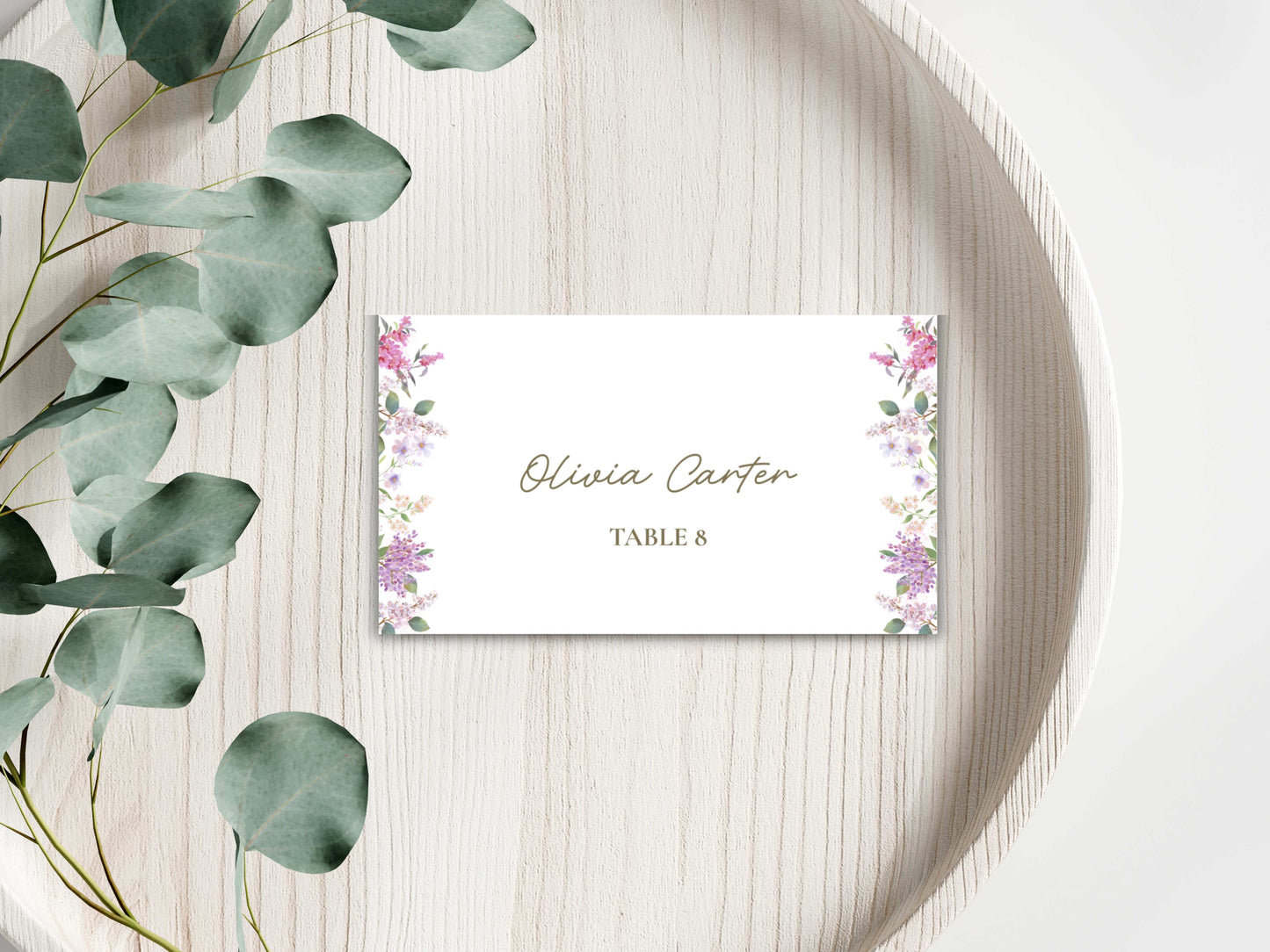 Wedding Menu Template, Thank You Card. WI198