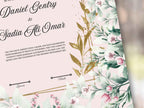 Nikkah Certificate Digital Download Personalized, A4, A3, Template, Editable, Nikkah Nama, Nikkah Contract, Muslim Contract. NN299