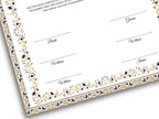 A4/A3 Nikkah Certificate Digital , Nikkah Contract Template, Muslim Marriage Certificate, Editable Wedding Agreement Gift. 146