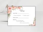 Wedding Invitation Bundle, RSVP, Thank You Card, Table Card, Menu Card, Reception Card, Details Card. WI226