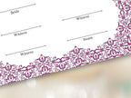 Nikkah Certificate Digital Download Personalised, A4, A3, Template, Editable, Purple Nikkah Nama, Nikkah Contract, Muslim Contract. NN244