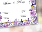 Nikkah Certificate Digital Download Personalised, A4, A3, Template, Editable, Floral Nikkah Nama, Nikkah Contract, Muslim Contract. NN293