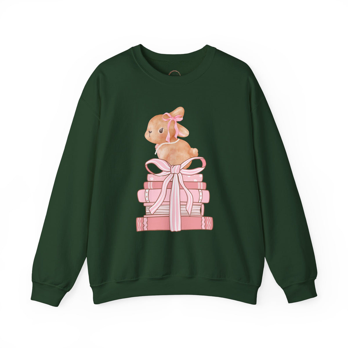Cat on Books Unisex Sweatshirt, Reading Lover Gift