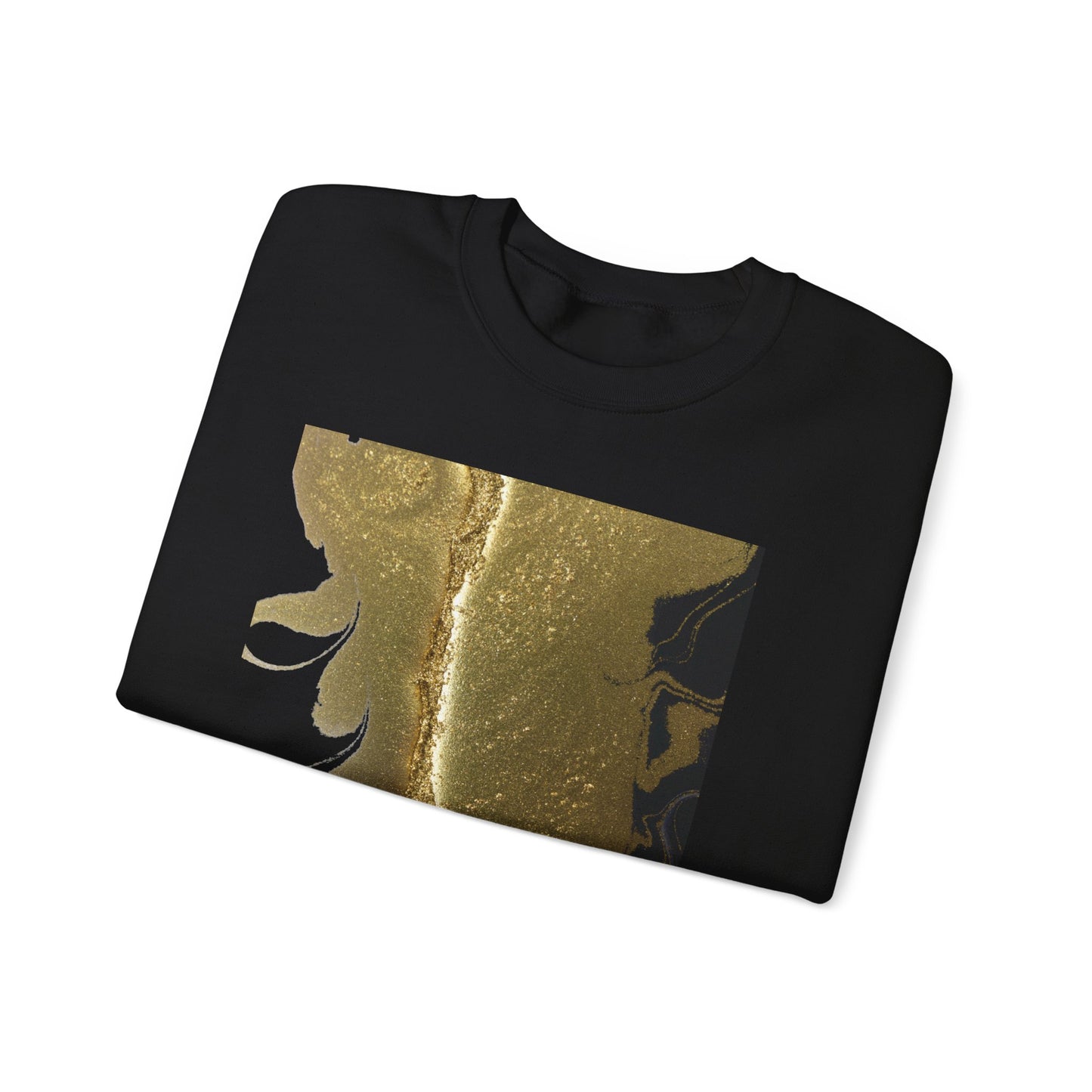 Gold Leaf Graphic Crewneck Sweatshirt | Cozy Fall/Winter Style Gift