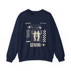 Gemini Zodiac Unisex Sweatshirt, Astrology Crewneck Jumper, Horoscope Pullover
